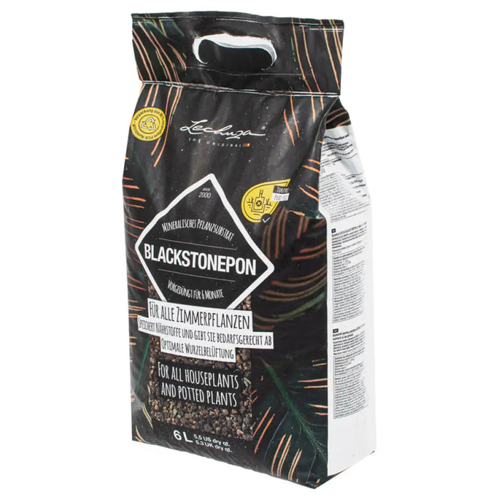 РАСТИТЕЛЕН СУБСТРАТ BLACKSTONEPON 6L LECHUZA