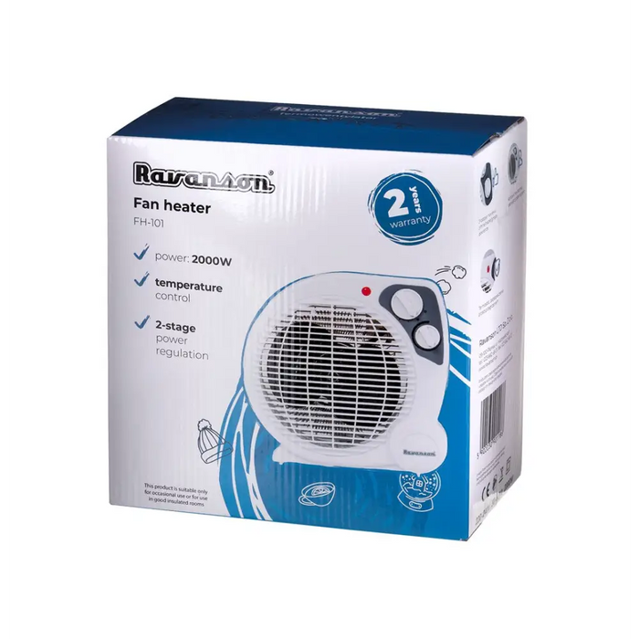 Ravanson FH-101 electric space heater Fan electric space