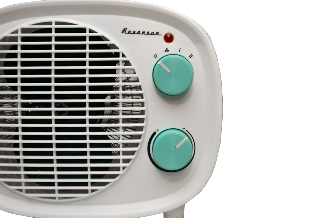 Вентилаторна печка Ravanson FH-2000RW (2000W; бяла)