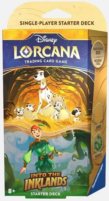Disney Lorcana TCG: Into the Inklands Starter Deck - Pongo and Peter Pan