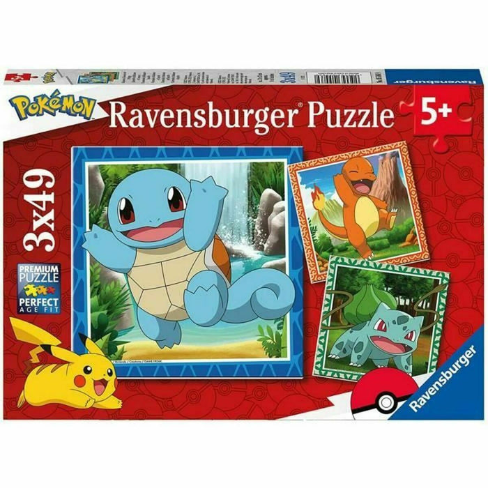 Комплект от 3 Пъзела Ravensburger 49 Части 147 Части 3 броя
