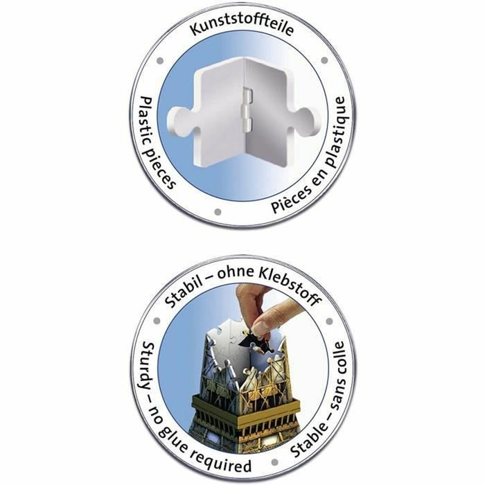 Пъзел 3D Ravensburger Iceland: Kirkjuffellsfoss  216 Части 3D