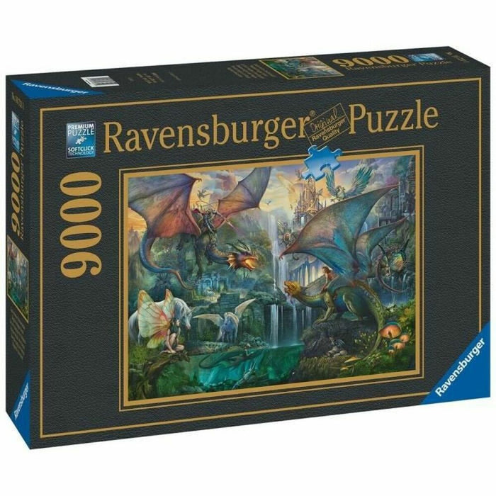 Пъзел Ravensburger The Magic Forest of Dragons (9000 Части)