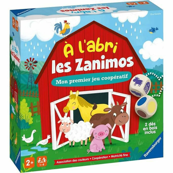 Образователна Игра Ravensburger À l'abri les Zanimos (FR) (1 Части)