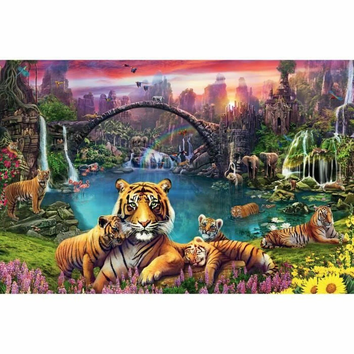 Пъзел Ravensburger Tigers in the lagoon 3000 Части
