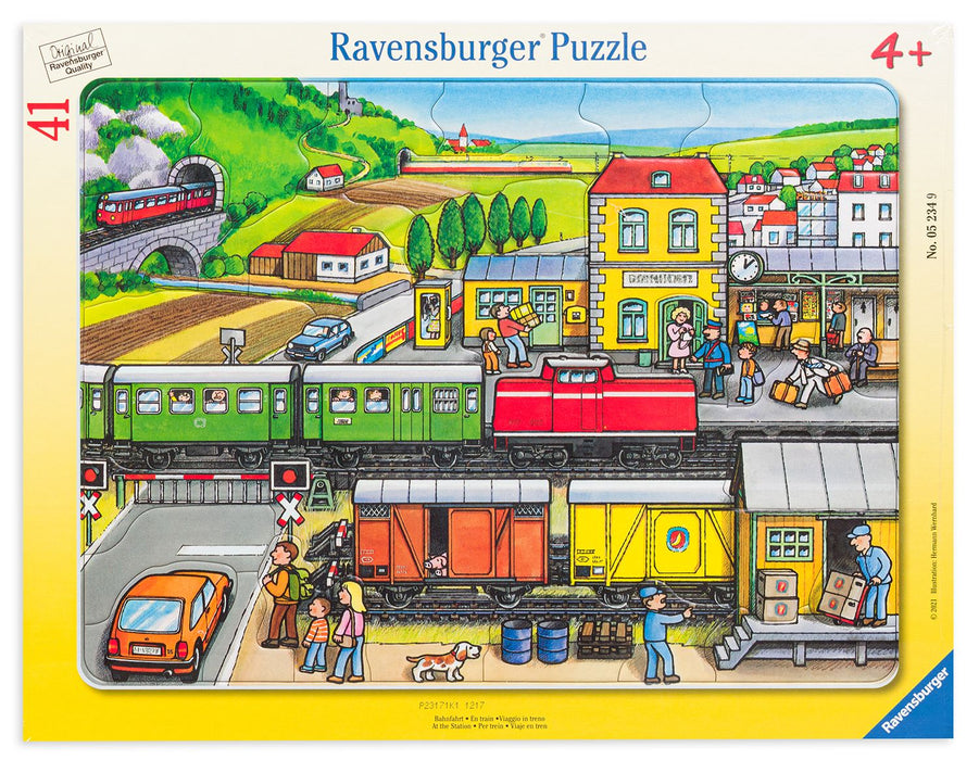 Пъзел Ravensburger от 41 части - Влак
