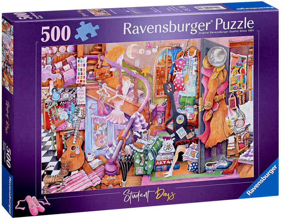Пъзел Ravensburger от 500 части - Студентски дни