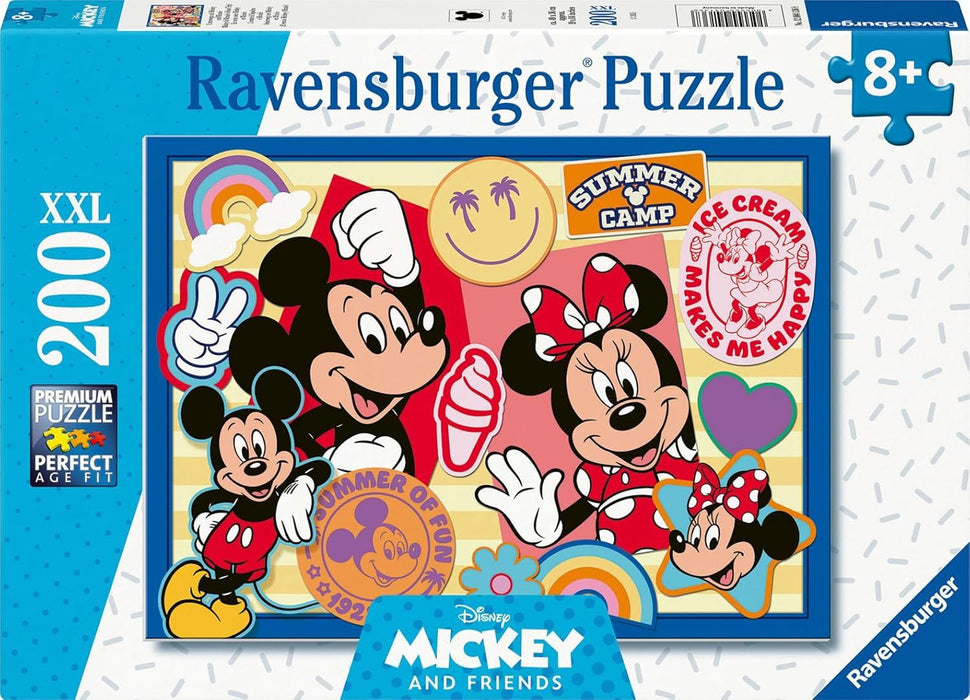 Пъзел Ravensburger от 200 XXL части - Мики и Мини