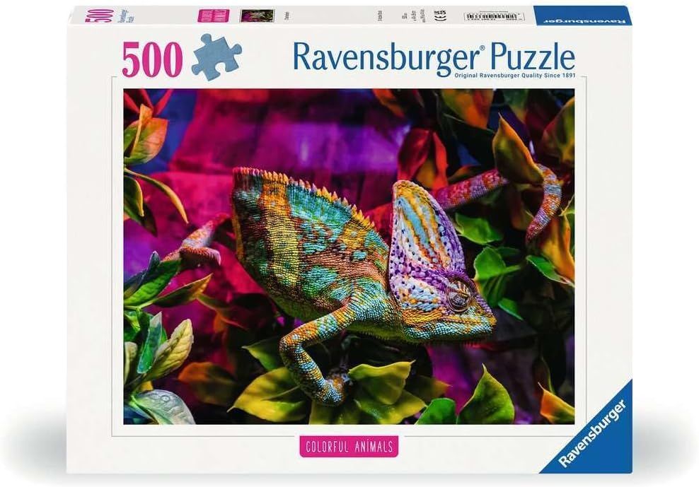 Пъзел Ravensburger от 500 части - Хамелеон
