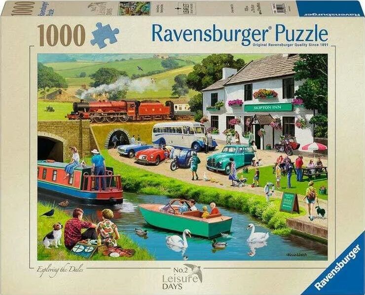 Пъзел Ravensburger от 1000 части - Изследване на Долините