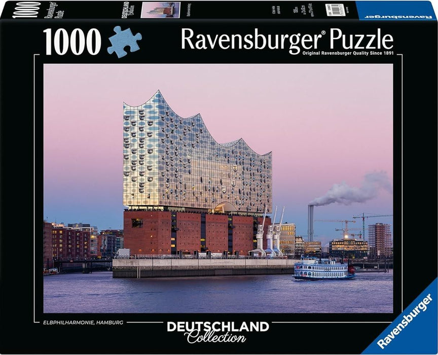 Пъзел Ravensburger от 1000 части - Филхармонията в Хамбург