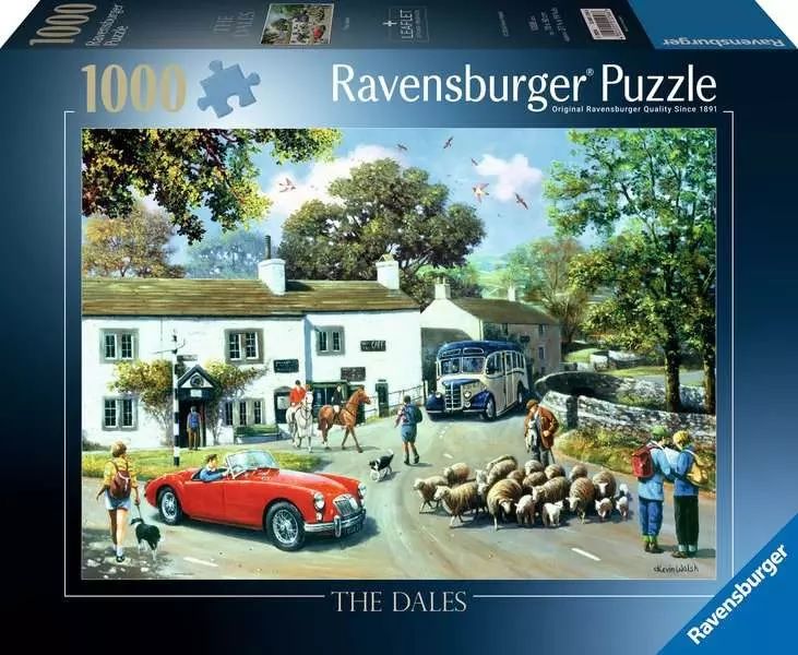 Пъзел Ravensburger от 1000 части - Долините