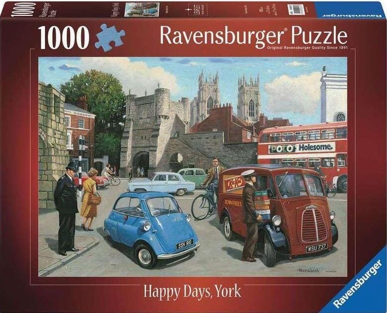 Пъзел Ravensburger от 1000 части - Йорк