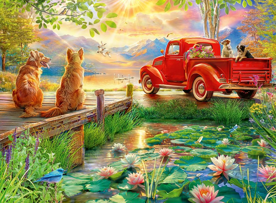 Пъзел Ravensburger от 500 части - Лятна любов