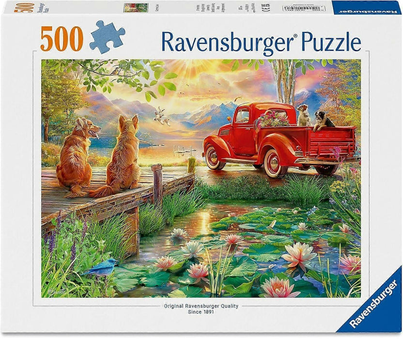 Пъзел Ravensburger от 500 части - Лятна любов