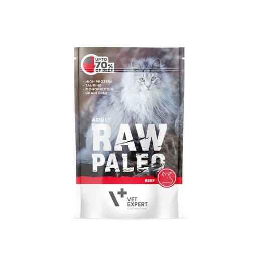 RAW PALEO Adult Cat Beef - мокра храна за котки - 100гр