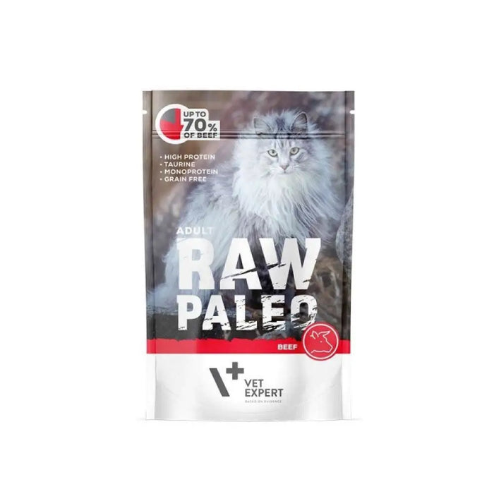 RAW PALEO Adult Cat Beef - мокра храна за котки - 100гр