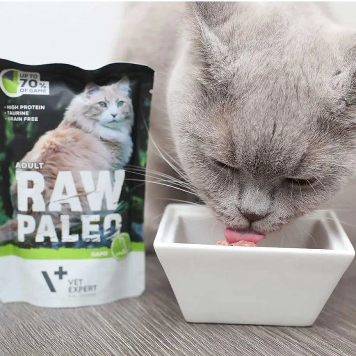 RAW PALEO Adult Cat Venison - мокра храна за котки - 100 гр