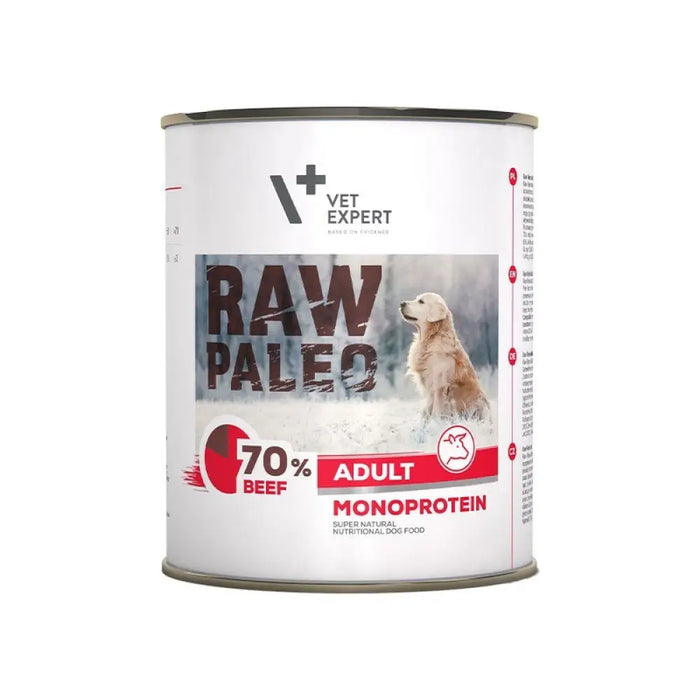 RAW PALEO Adult Monoprotein Beef - мокра храна за кучета