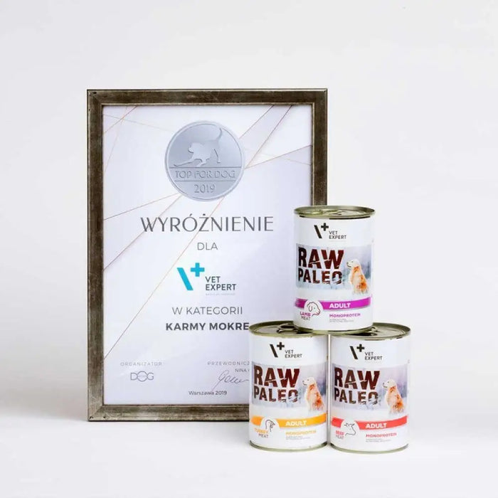 RAW PALEO Adult Monoprotein Beef - мокра храна за кучета