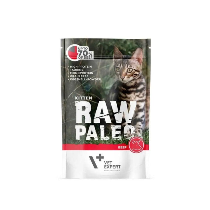 RAW PALEO Kitten Cat Beef мокра храна за котенца 100гр