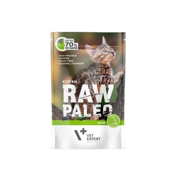RAW PALEO Kitten Cat Venison - мокра храна за котенца