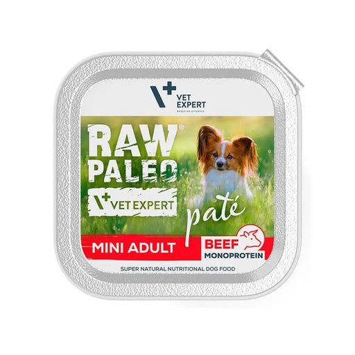 RAW PALEO Pate Mini Adult Beef - мокра храна за кучета