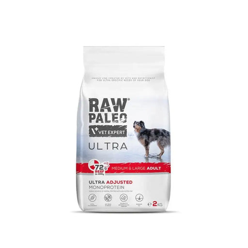 RAW PALEO Ultra Medium&Large Adult Beef - суха храна