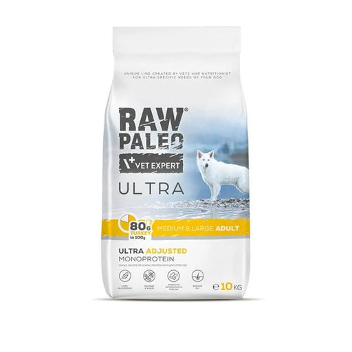 RAW PALEO Ultra Medium&Large Adult Turkey - суха храна