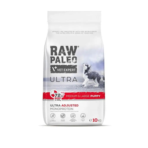 RAW PALEO Ultra Medium&Large Puppy Beef - суха храна