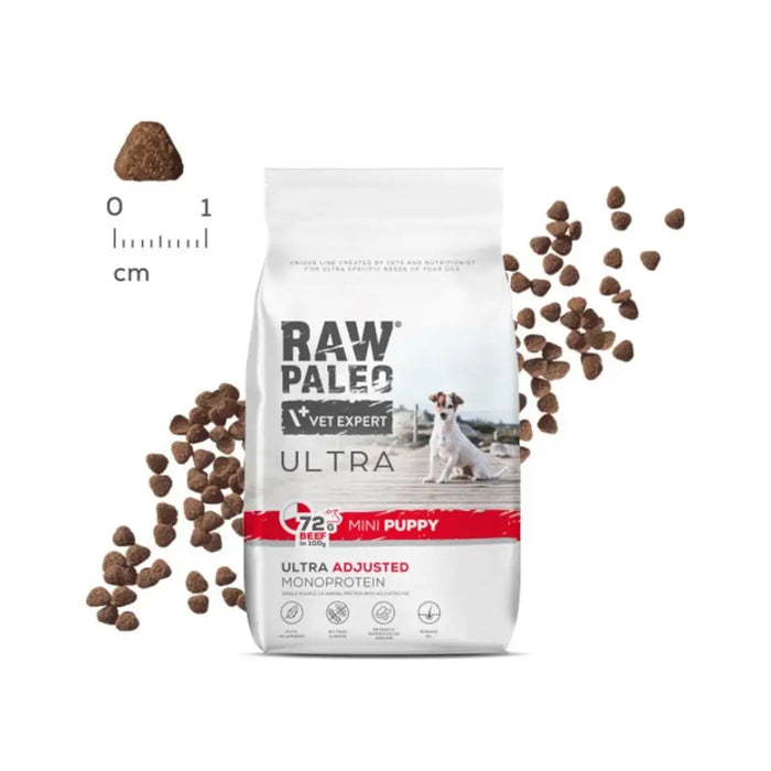 RAW PALEO Ultra Mini Puppy Beef суха храна за кученца