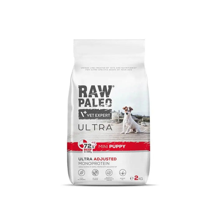 RAW PALEO Ultra Mini Puppy Beef - суха храна за кученца