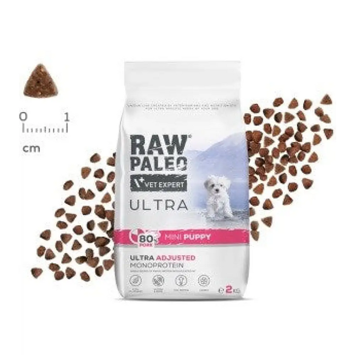 RAW PALEO Ultra Mini Puppy Pork - суха храна за кучета - 2