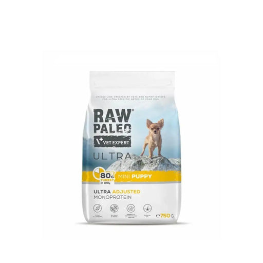 RAW PALEO Ultra Mini Puppy Turkey - суха храна за кученца