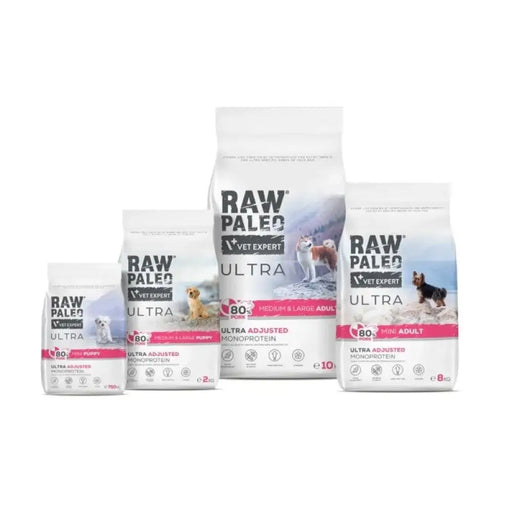 RAW PALEO Ultra Pork Medium & Large Adult - суха храна