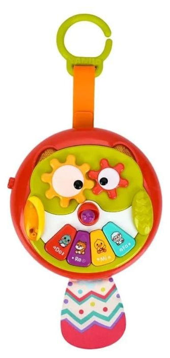 Бебешко пиано дрънкулка Raya Toys - Сова