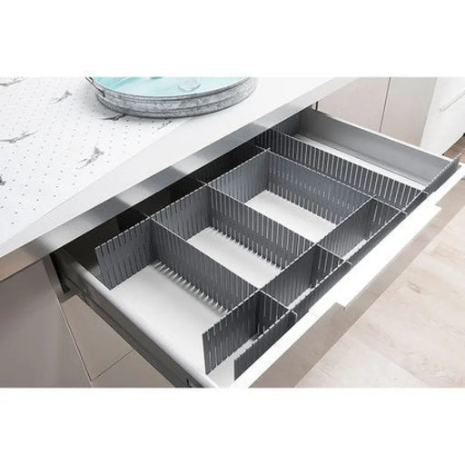 РАЗДЕЛИТЕЛ ЗА ЧЕКМЕДЖЕ СИВ 44X10 CM COMPACTOR
