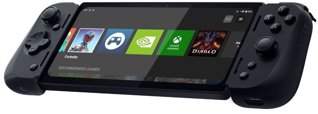 Гейминг таблет с контролер Razer - Edge WiFi + Kishi V2 Pro Bundle, черен