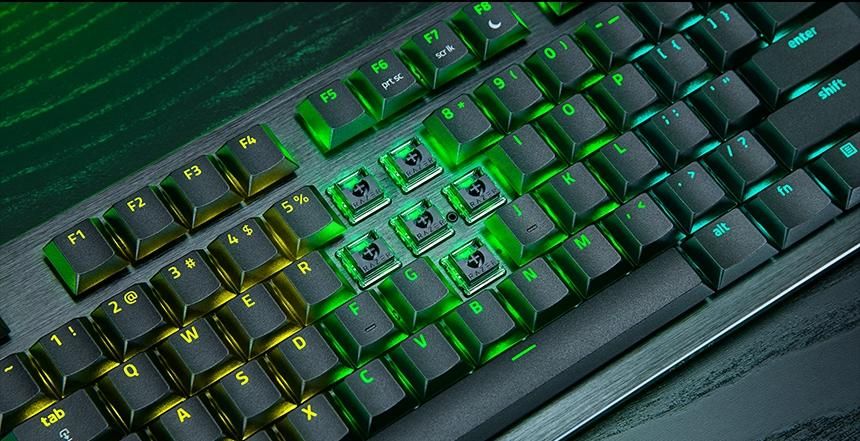 Гейминг клавиатура Razer - Razer Huntsman V3 Pro Low-profile Tenkeyless 8KHz