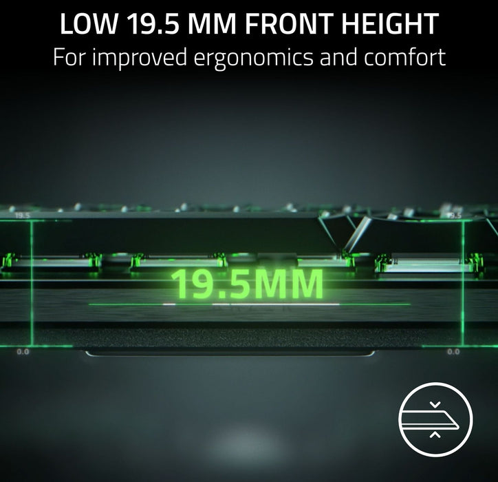 Гейминг клавиатура Razer - Razer Huntsman V3 Pro Low-profile Tenkeyless 8KHz