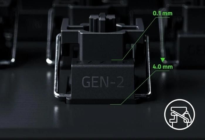 Гейминг клавиатура Razer - Huntsman V3 Tenkeyless 8KHz