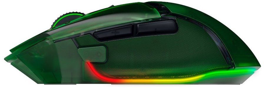 Гейминг мишка Razer - Basilisk V3 Pro, оптична, зелена