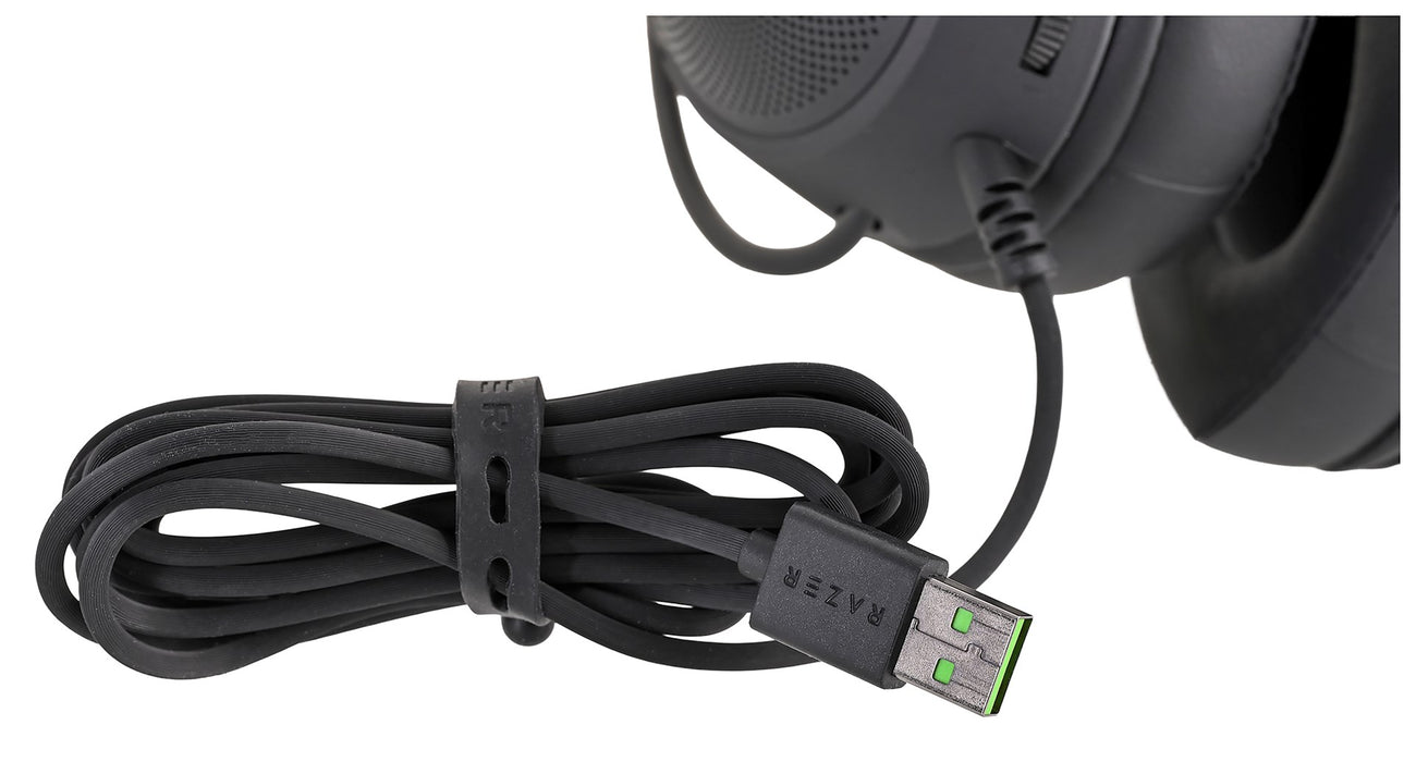 Razer Kraken V3 X RGB Wired Black - геймърски слушалки с кабел - РЕФУРНИРАНИ (черни)