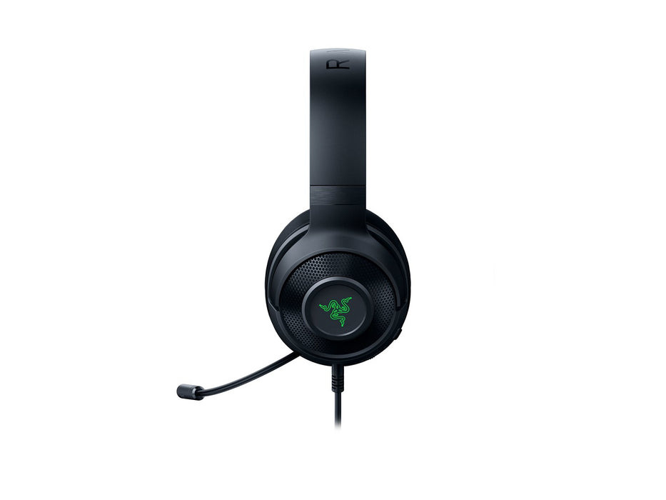 Слушалки Razer Kraken V3 с кабелна лента за глава Gaming USB Type-A черни
