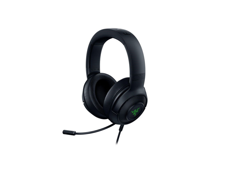 Слушалки Razer Kraken V3 с кабелна лента за глава Gaming USB Type-A черни