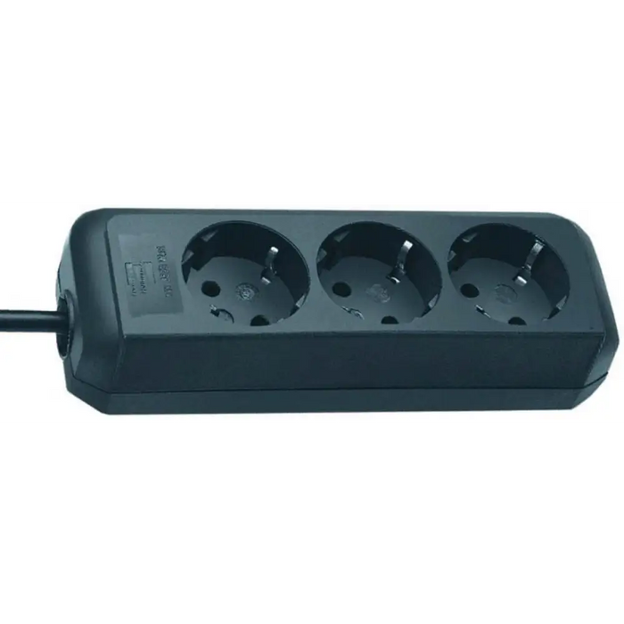 РАЗКЛОНИТЕЛ 3 ГНЕЗДА 1,5M ЧЕРЕН ECO