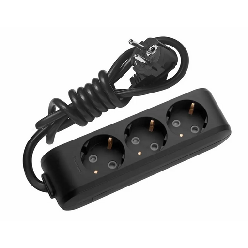 РАЗКЛОНИТЕЛ 3ГНЕЗДА 1.5М ЧЕРЕН PANASONIC