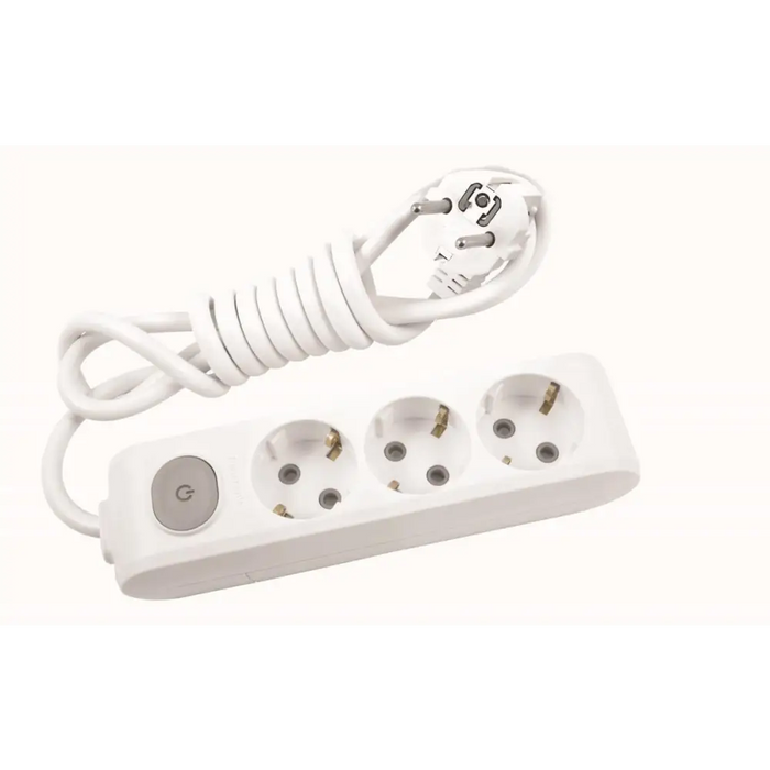 РАЗКЛОНИТЕЛ 3ГНЕЗДА 5М С КЛЮЧ БЯЛ