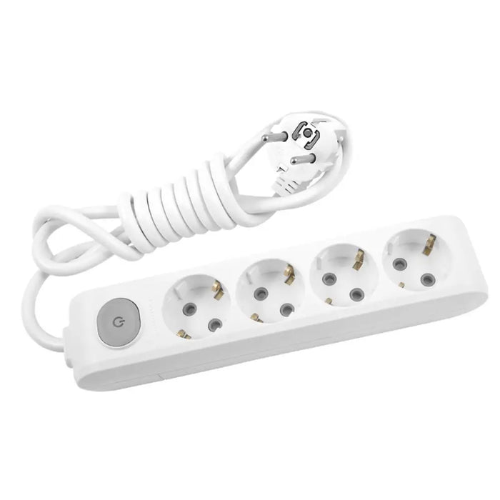 РАЗКЛОНИТЕЛ 4ГНЕЗДА 5М С КЛЮЧ БЯЛ