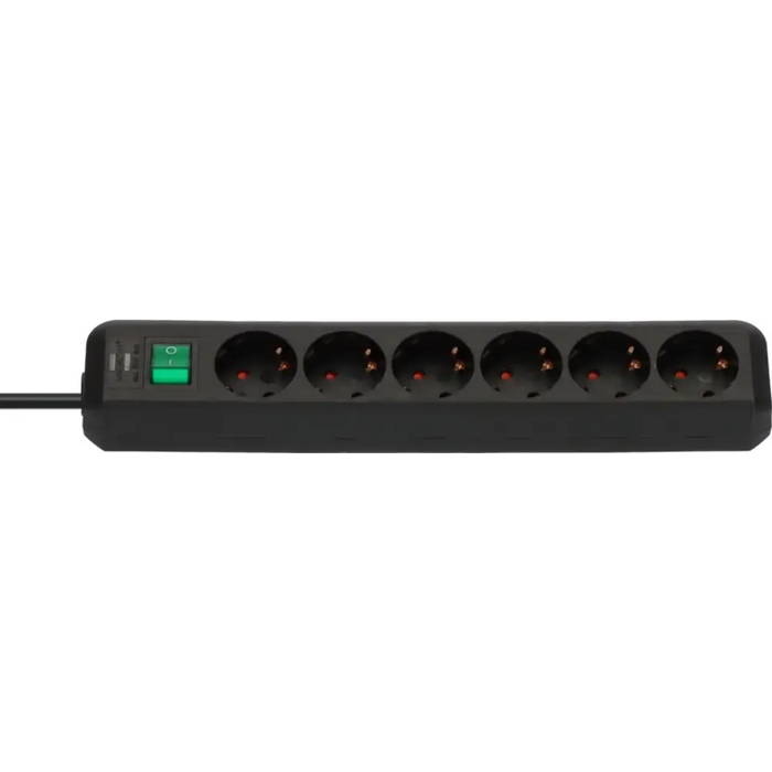 РАЗКЛОНИТЕЛ 6 ГНЕЗДА 3M ЧЕРЕН ECO КЛЮЧ